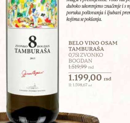 BELO VINO OSAM TAMBURAŠA