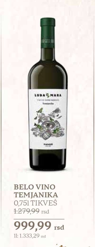 BELO VINO TEMJANIKA