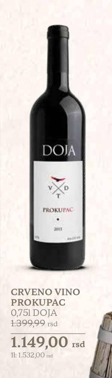 CRVENO VINO PROKUPAC