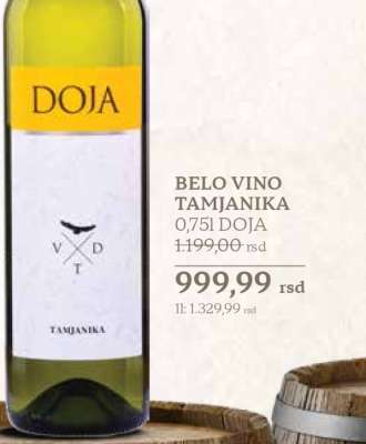 BELO VINO TAMJANIKA