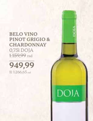 BELO VINO PINOT GRIGIO & CHARDONNAY