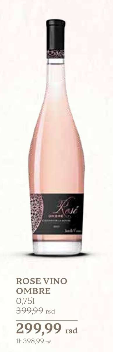 ROSE VINO OMBRE