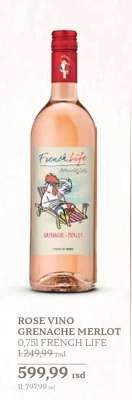 ROSE VINO GRENACHE MERLOT