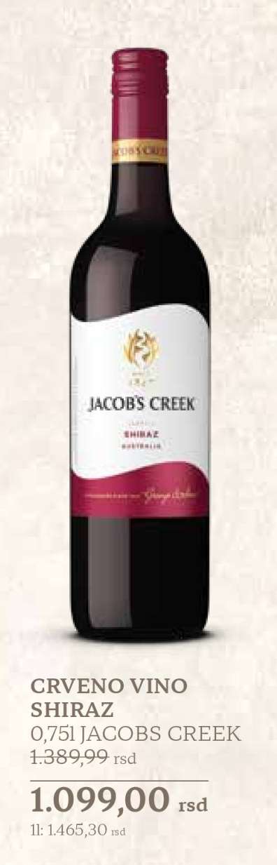 CRVENO VINO SHIRAZ
