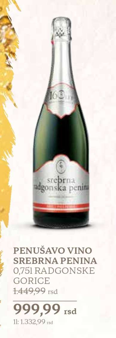 PENUŠAVO VINO SREBRNA PENINA