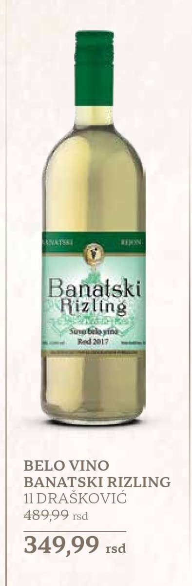 BELO VINO BANATSKI RIZLING