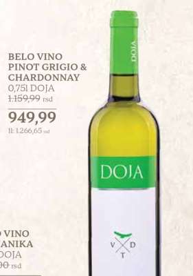 BELO VINO PINOT GRIGIO & CHARDONNAY