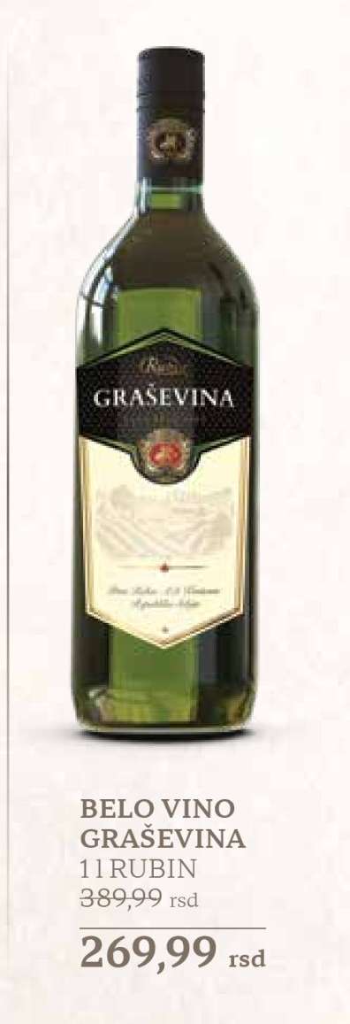 BELO VINO GRAŠEVINA 1l RUBIN