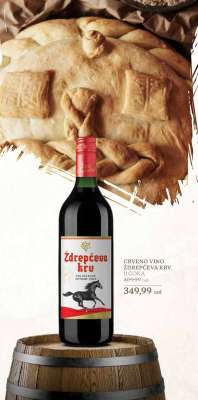 CRVENO VINO ŽDREPČEVA KRV 1 l