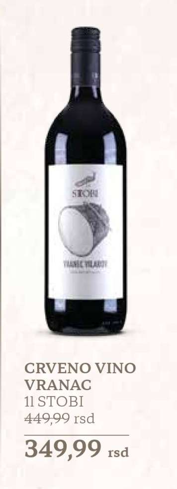 CRVENO VINO VRANAC