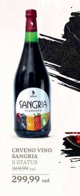 CRVENO VINO SANGRIA