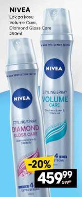 NIVEA Lak za kosu Volume Care, Diamond Gloss Care 250ml