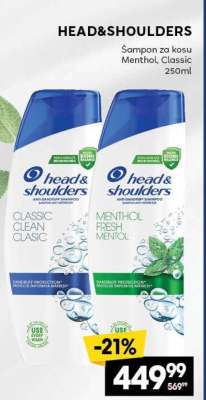 HEAD & SHOULDERS