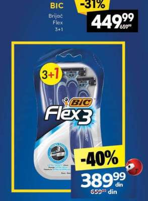 BIC Brijač Flex 3+1