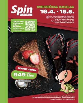 Spin Market katalog - 16.04.2025 - 15.05.2025.
