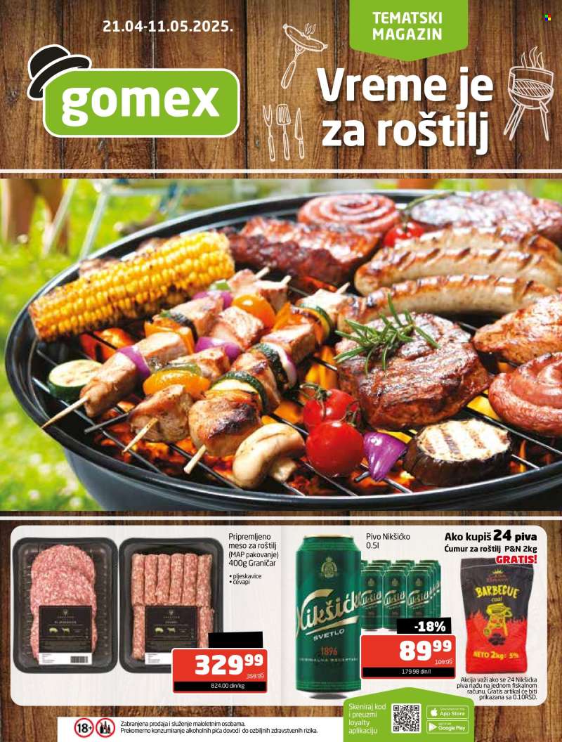 Gomex katalog - 21.04.2025 - 11.05.2025.