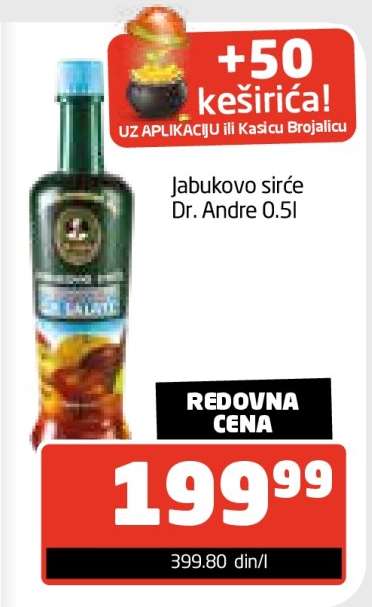 Jabukovo sirće Dr. Andre 0.5l