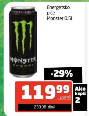 Energetsko piće Monster 0.5l