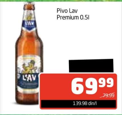 Pivo Lav Premium 0.5l