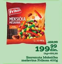 Smrznuta meksička mešavina Frikom 400g