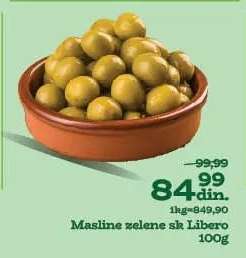 Masline zelene sk Libero