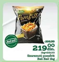 Smrznuti pomfrit Baš Baš 1kg