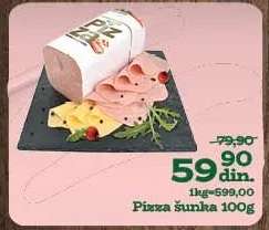 Pizza sunka 100g