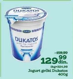 Jogurt grčki Dukatos