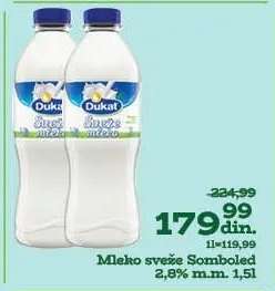 Mleko sveže Somboled