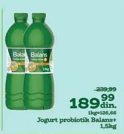 Jogurt probiotik Balans+