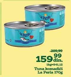 Tuna komadići La Perla 170g