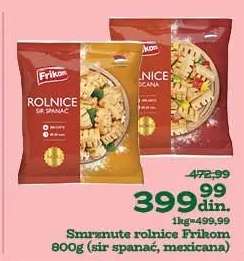 Smrznute rolnice Frikom