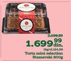 Torta mini selection Stamevski 800g