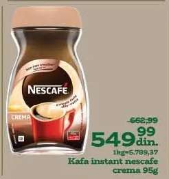 Kafa instant Nescafe crema 95g