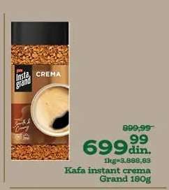 Kafa instant crema Grand, 180g