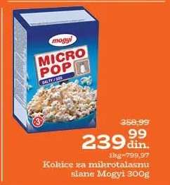 Kokice za mikrotalasnu slane Mogyi 300g