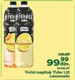 Voćni napitak Tube 1,5l Lemonade