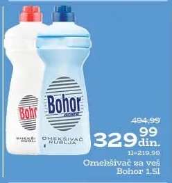 Omekšivač za veš Bohor 1,5l