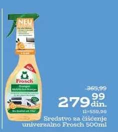 Sredstvo za čišćenje univerzalno Frosch 500ml