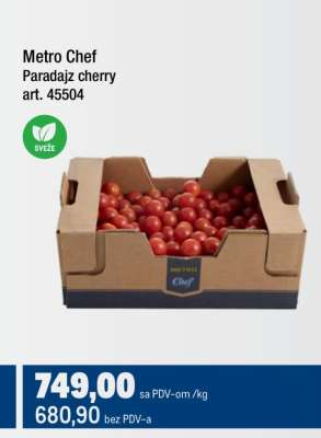 Metro Chef Paradajz cherry