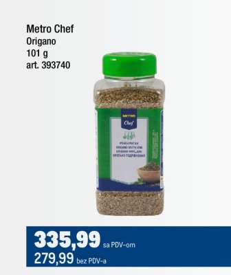 Metro Chef Origano