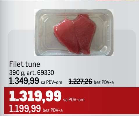 Filet tune