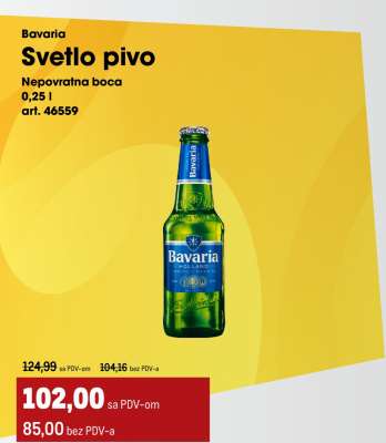 Bavaria Svetlo pivo