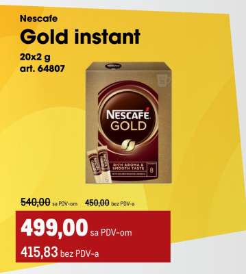 Nescafe Gold instant