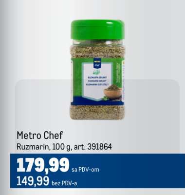 Metro Chef Ruzmarin