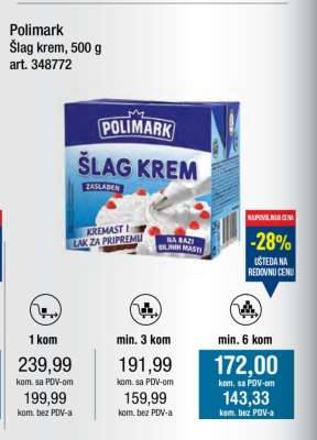 Polimark Šlag krem
