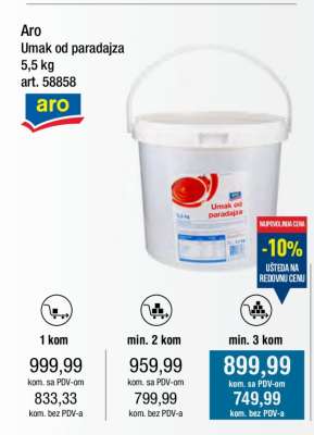 Aro Umak od paradajza 5,5 kg
