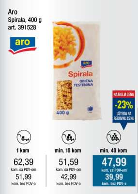 Aro Spirala, 400 g