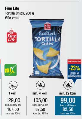 Fine Life Tortilla Chips