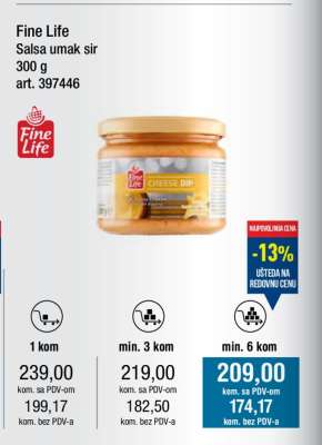 Fine Life Salsa umak sir 300 g